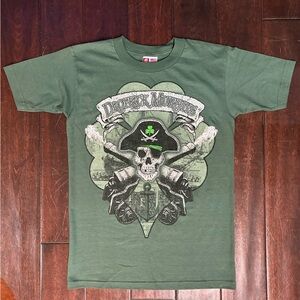 Vintage Dropkick Murphys Green Short Sleeve Y2K Tee